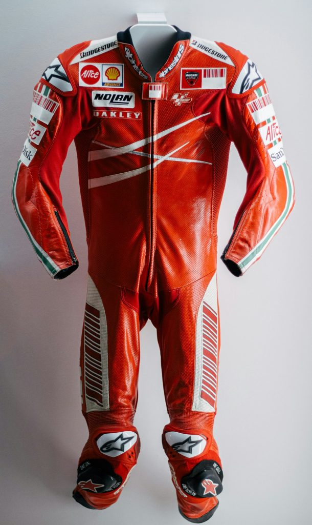 Vintage racing suit, a red ducati motogp suite. - - - Hey, if you like my photos and want to see more, visit my webpage myrtorp.com - Paypal Support: paypal.me/pmyrtorp - follow me on Instagram: @myrstump - Contact me at Philip@myrtorp.net